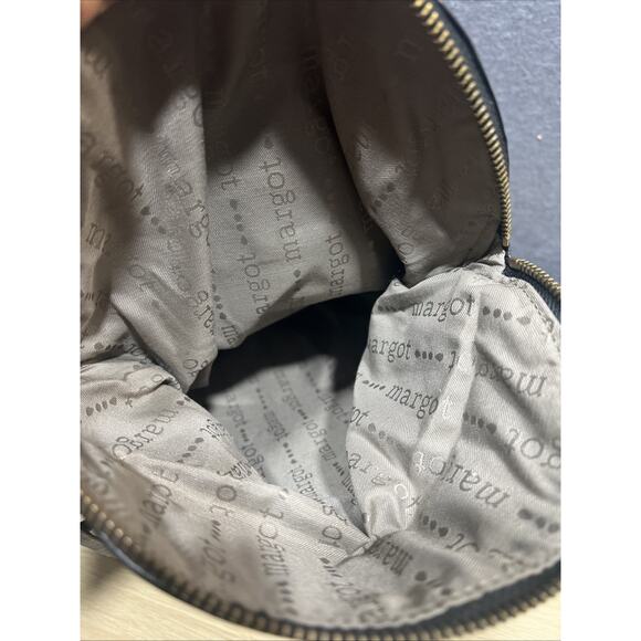 Margot Natalie Soft Fold Over Leather Crossbody Shoulder Bag Purse Hobo Handbag - Picture 13 of 15